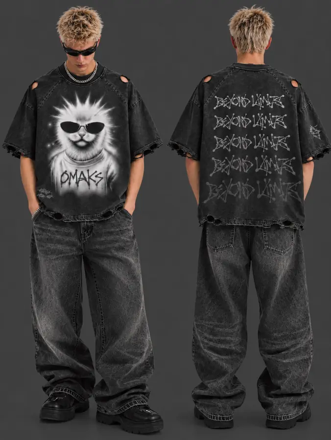T-shirt de tournée OMAKS, produit par Klak